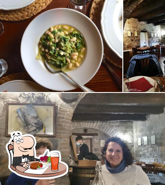 La immagine della tavolo da pranzo e cibo di Il Contadino Steak House