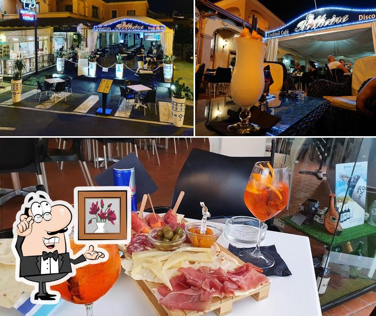 Gli interni di Bollicine Cocktail Cafe