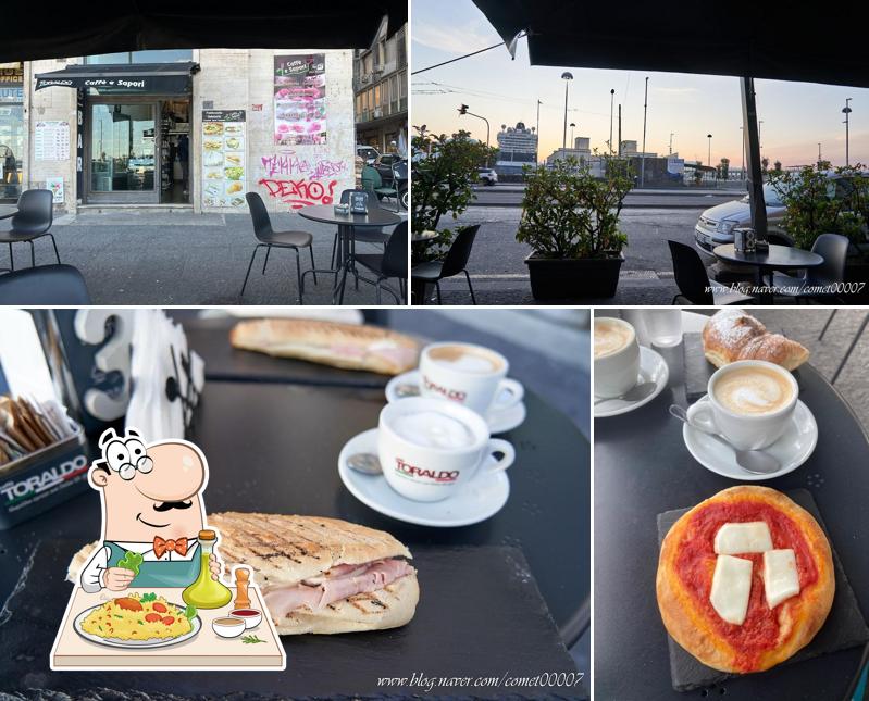 La immagine di cibo e esterno da Caffé Torlado