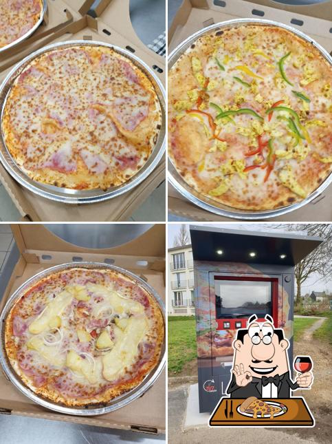Distributeur pizza de la Grotte