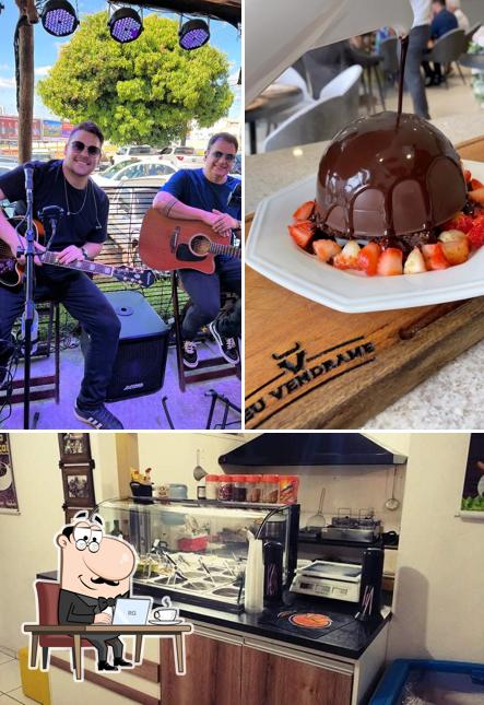 O interior do Espaço Do Pastel