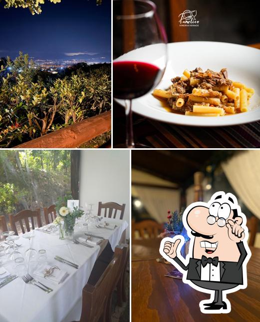 Famelico Vineria Verace si caratterizza per la interni e cibo