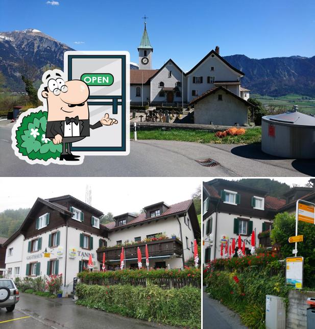 Guarda gli esterni di Gasthaus zur Tanne