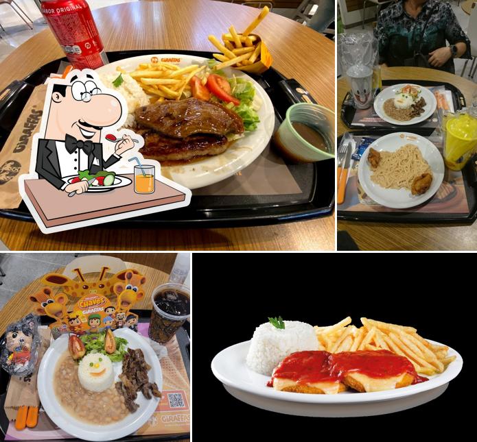 Comida em Giraffas Shopping Center Vale