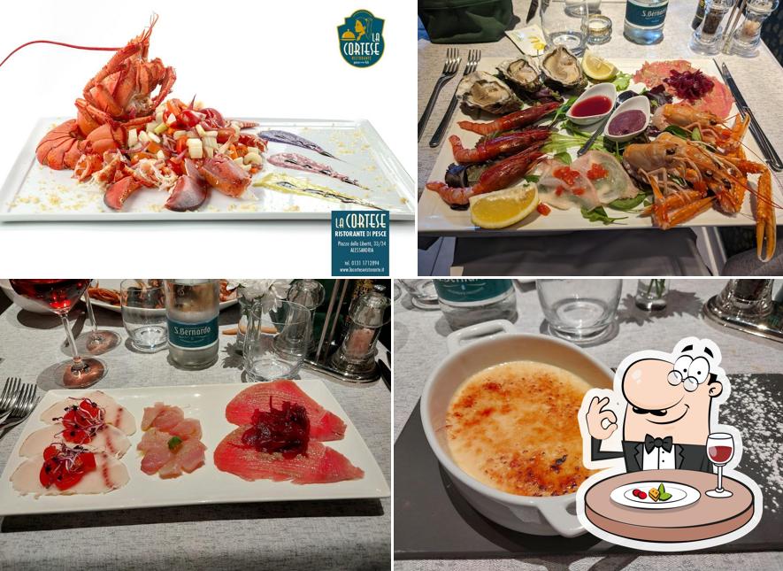 Creme brulee al La Cortese Ristorante