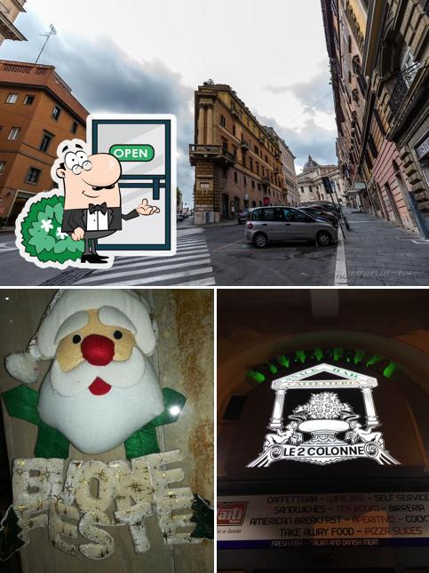 Gli esterni di Le 2 Colonne