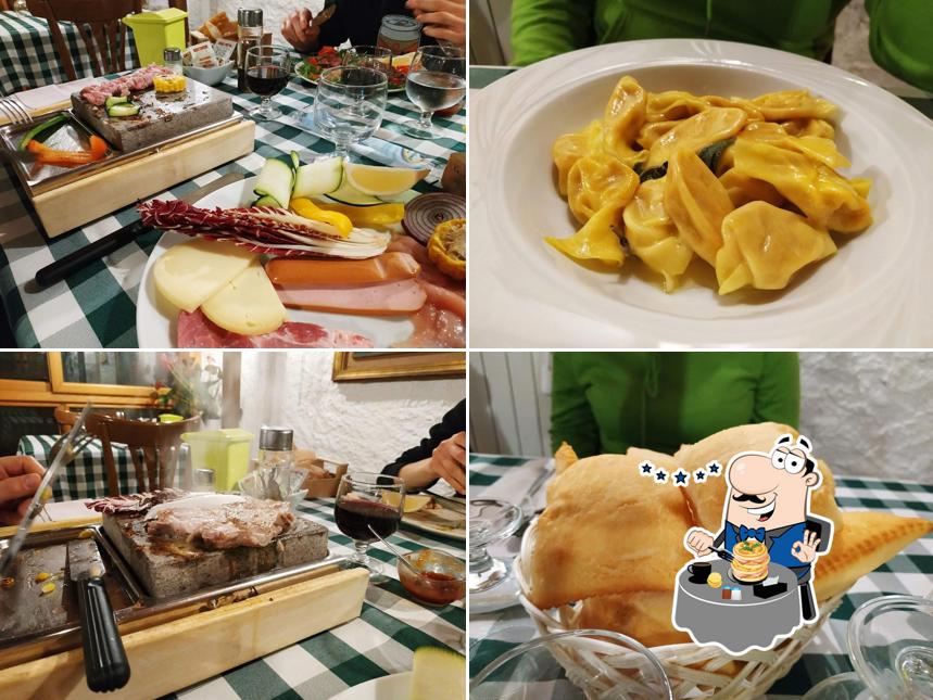 Cibo al Ristorante Nido del Cuculo