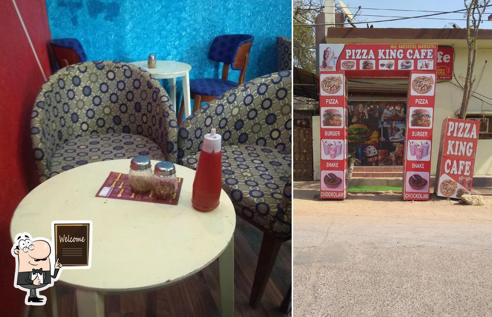 Look at the image of Pizza King Cafe