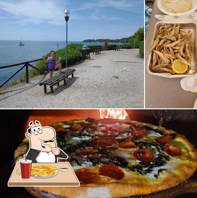 Patatine fritte al Ristorante Pizzeria Lo Scoglio di Pepe Giovanni