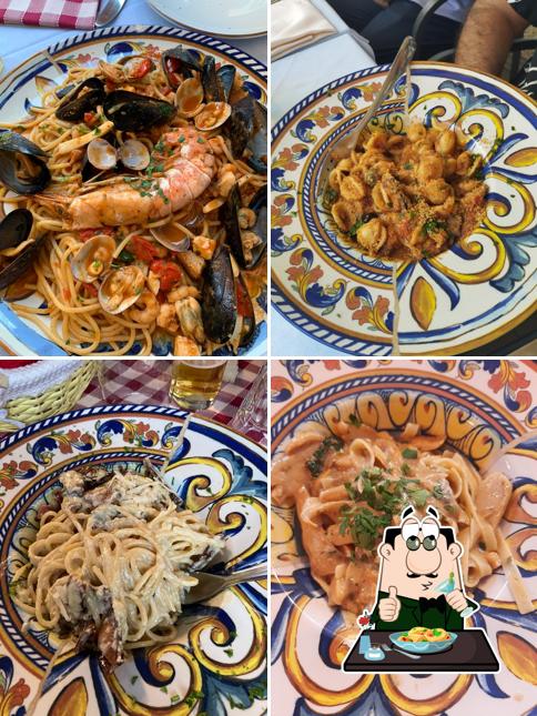 Pasta al Taverna Montalbano