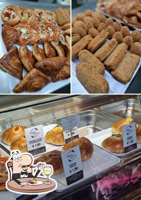 Cibo al Panificio Serranò
