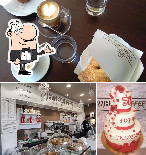 La foto della interni e torta di White Coffee