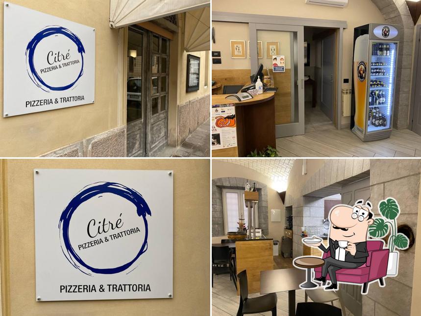Gli interni di Citré Pizzeria & Trattoria