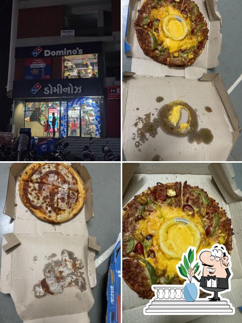 The exterior of Domino's Pizza Himatnagar