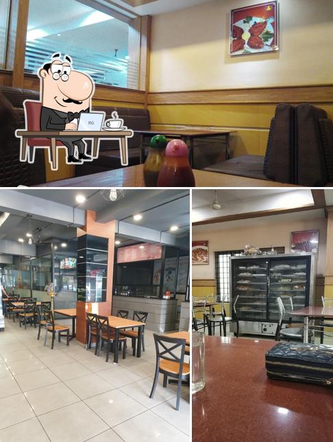 The interior of KR Bakes & Restaurant