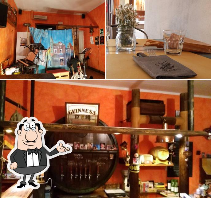 Gli interni di La Tana Pizzeria