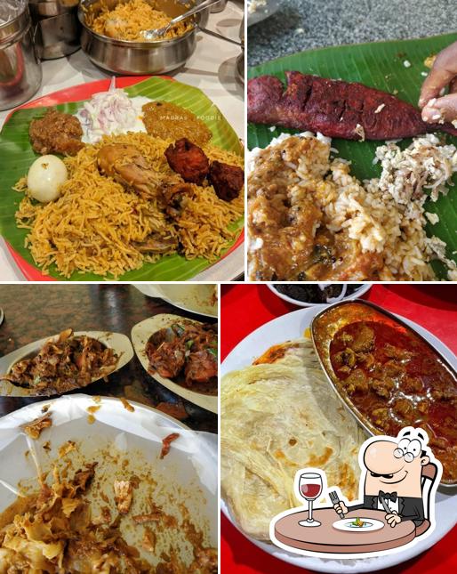 Food at Muniyandi Vilas
