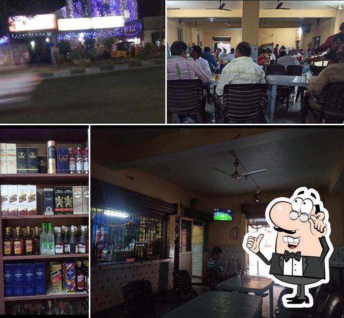 The interior of Vaishnavi Restaurant And Bar