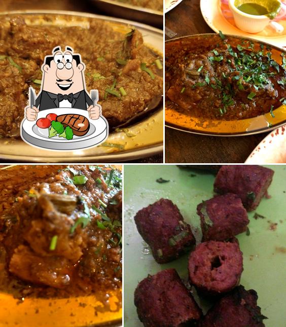 Enjoy the selection of meat meals