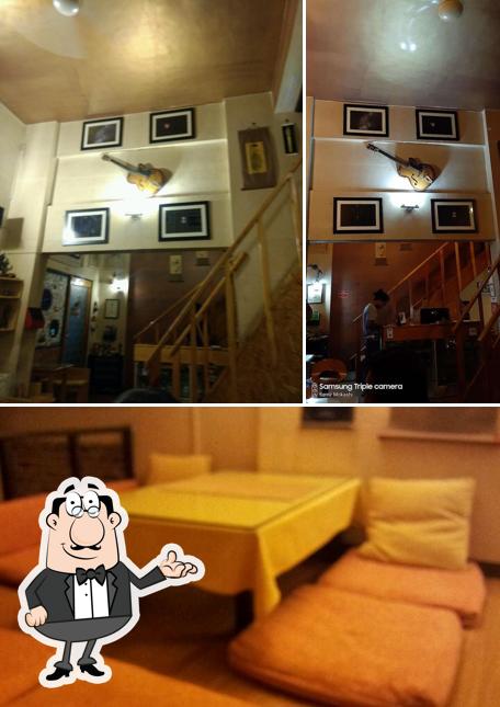 The interior of Cafe Maroo
