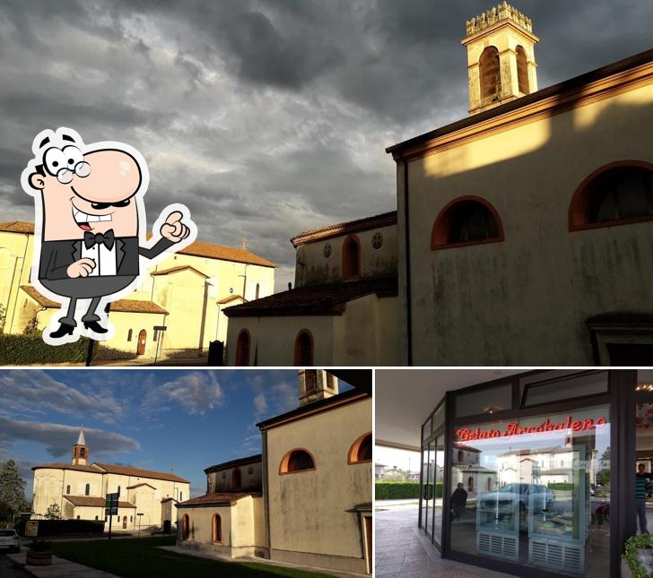 Gli esterni di Gelato Arcobaleno