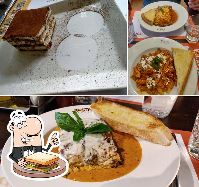 Order a sandwich at Pasta Street - Cunningham Road