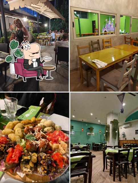 Gli interni di Piperita - Ristorante & Pizzeria Vegetariano e Vegano