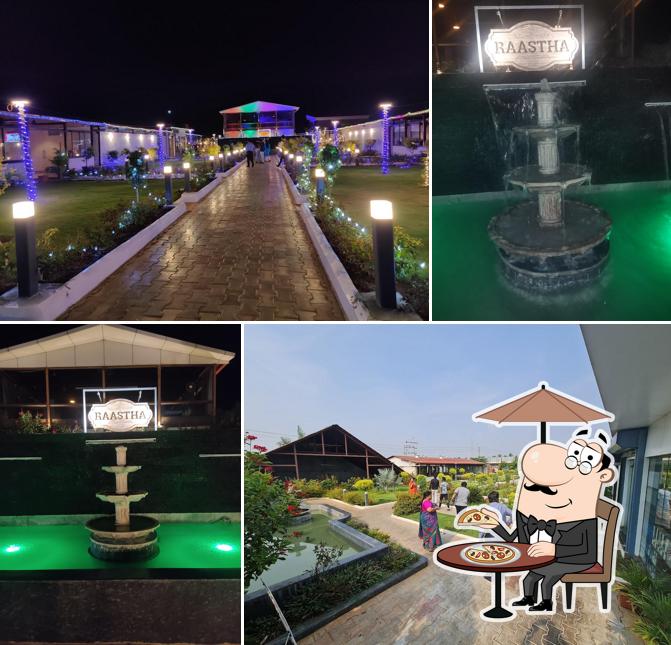 Take a look at the outside area of Raastha Resto Bar