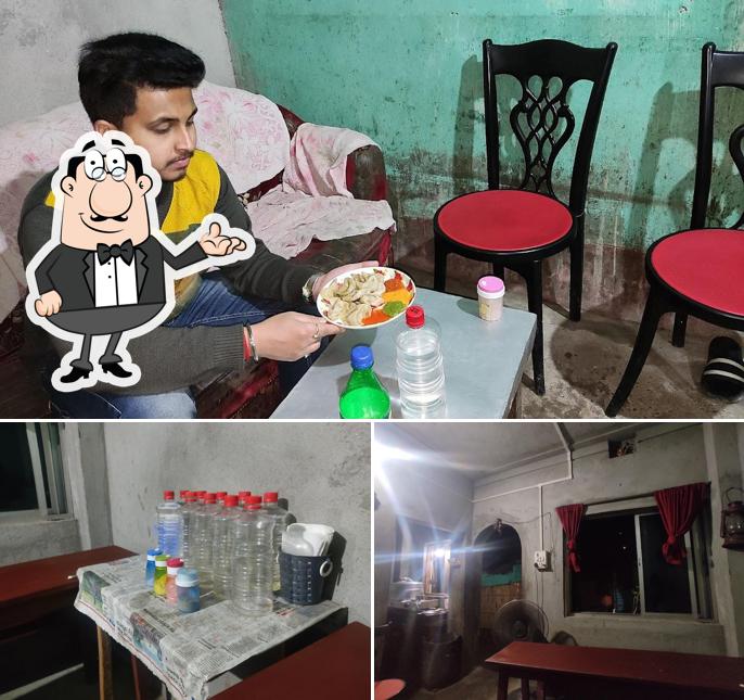 The interior of Raju Momo Shop