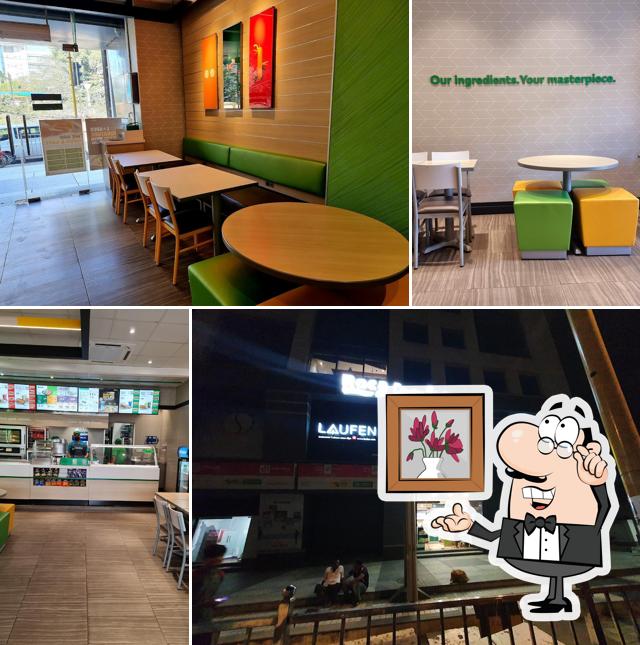 Check out how Subway Marol Naka Andheri looks inside