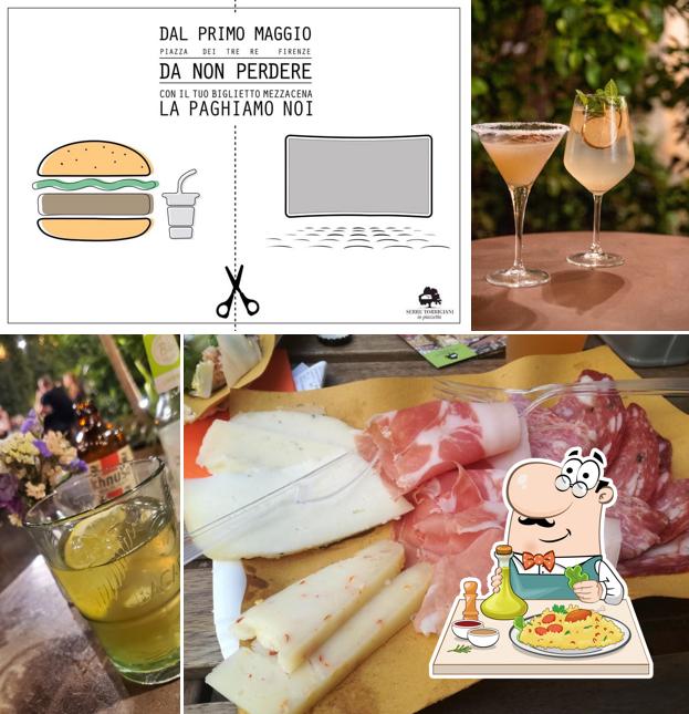 Cibo al Serre Torrigiani in Piazzetta
