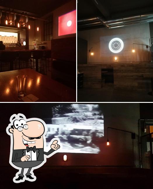 Gli interni di Taproom