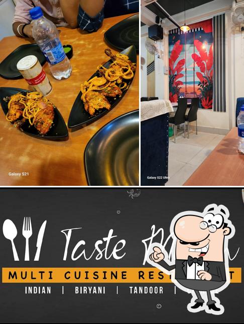 The interior of Taste Match Restaurant