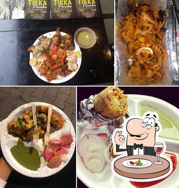 Food at Tikka Freaks