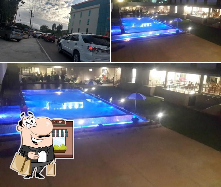 Check out the outside area of Village Studio resort & spa