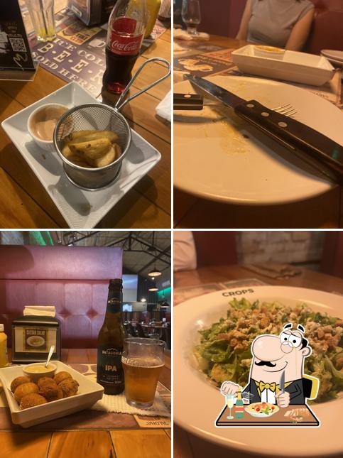 Comida em CROPS & Co Farmhouse