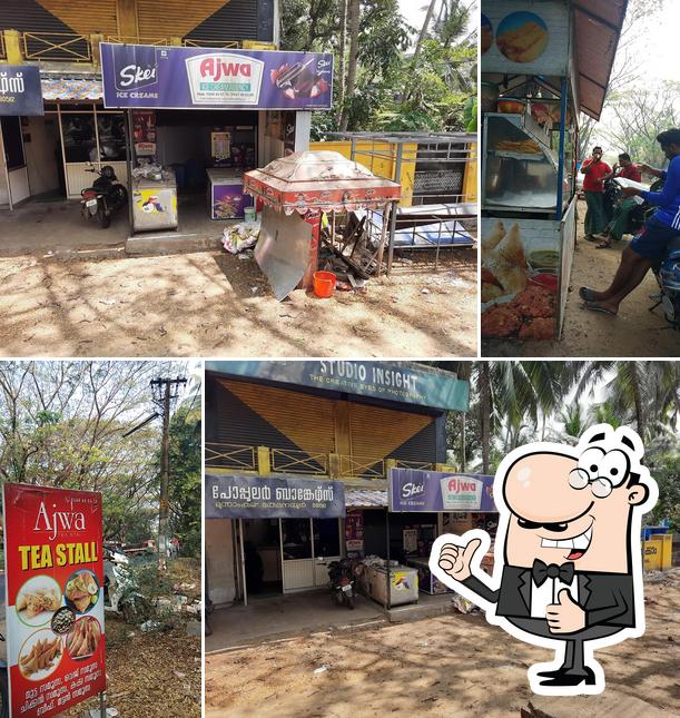 Here's a picture of Ajwa Tea Stall