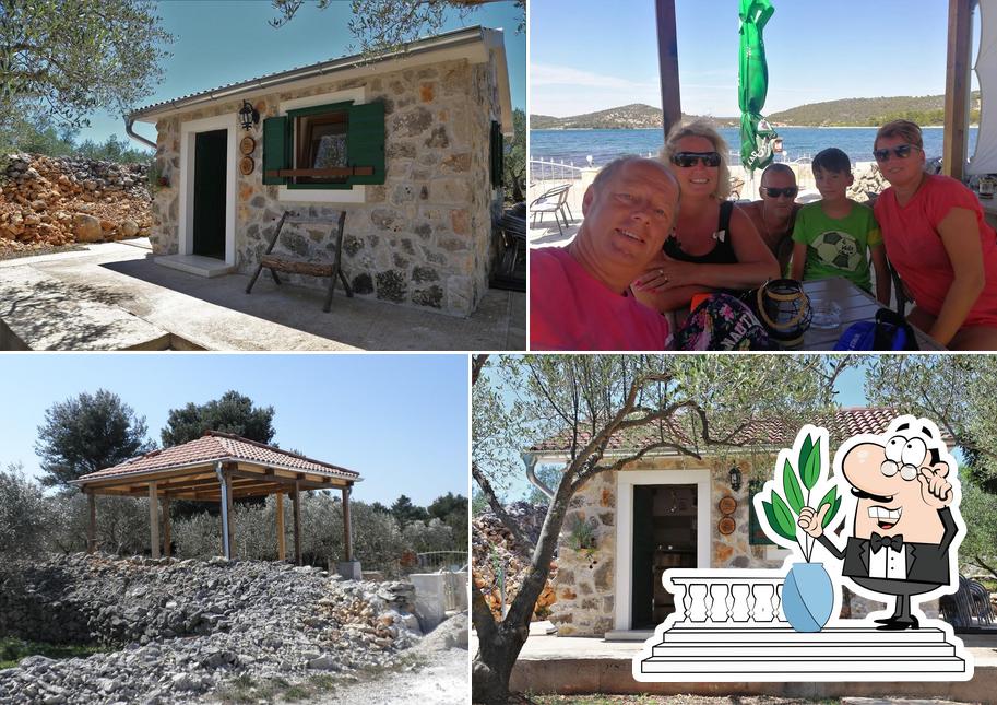 Puoi goderti l'aria fresca dal dehors di Konoba Solist