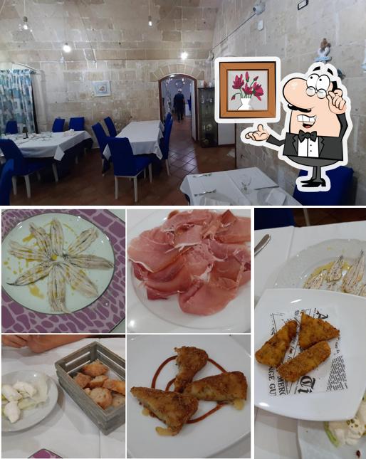 Gli interni di Capriccio di mare