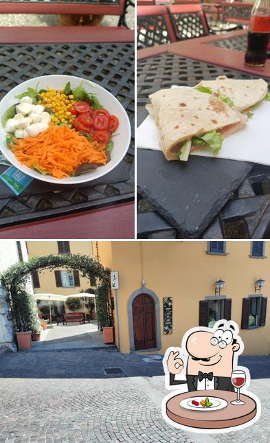 La immagine della cibo e esterno di C'est la vie