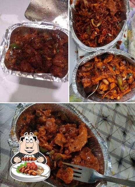 Food at Chamunda Chinese