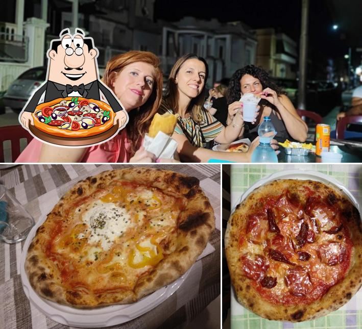 Scegli tra le molte varianti di pizza
