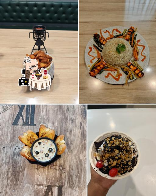 Food at Diceage Cafe
