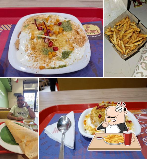 French fries at Haldiram's
