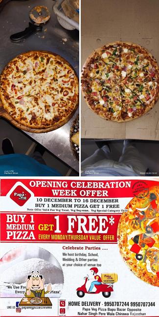Pick various variants of pizza