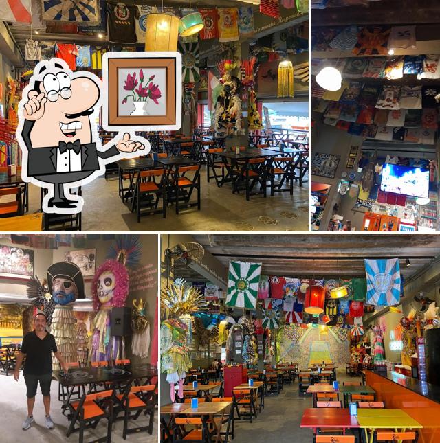 Veja imagens do interior do Baródromo