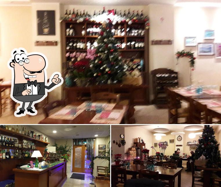 Gli interni di Trattoria Antico Tannino