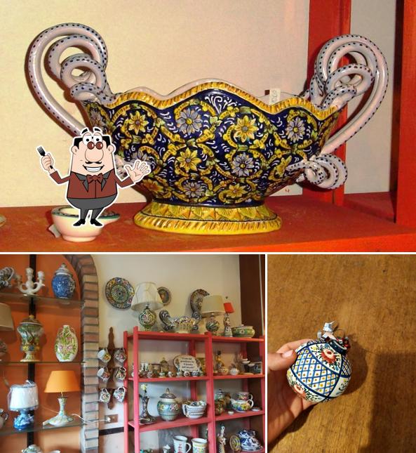 Platti al Arte Abruzzese ceramiche di Castelli Di Febo Marina