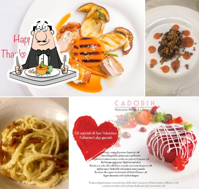Cibo al Ristorante Cadorin & Lounge Bar