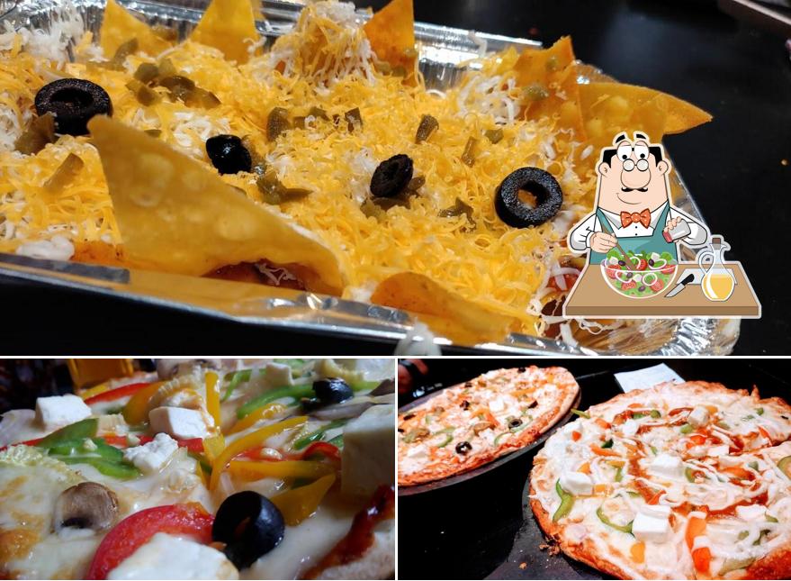 Greek salad at Crazy Cheesy Cafe - Bharti Vidyapeeth